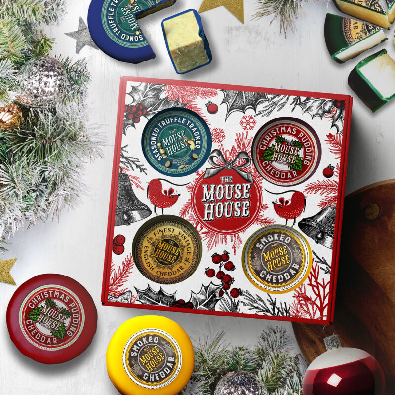 Festive Four Truckle Box